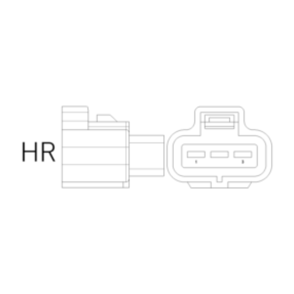 Ersatzstecker HR 3-polig-gr