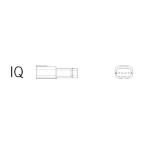 Ersatzstecker IQ 4-polig-rd