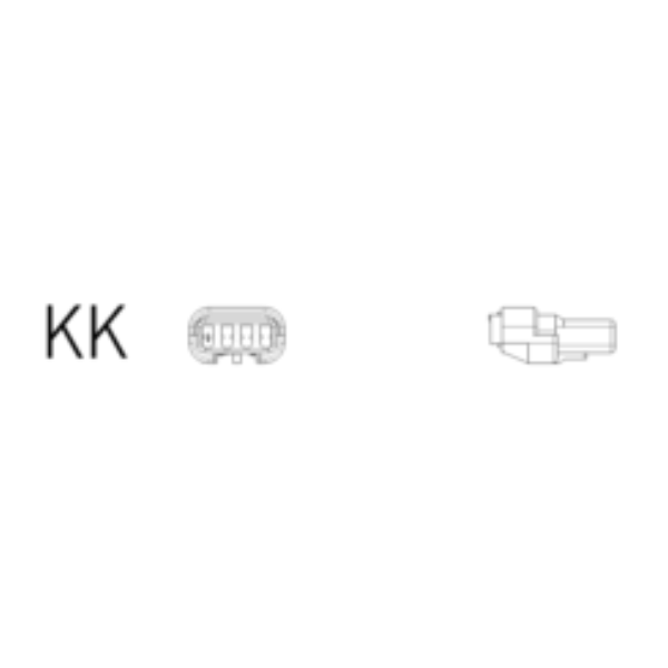 Ersatzstecker KK 4-polig-br