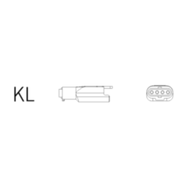 Ersatzstecker KL 4-polig-br