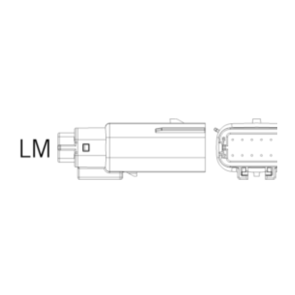 ERSATZSTECKER LM 12-POLIG-BL