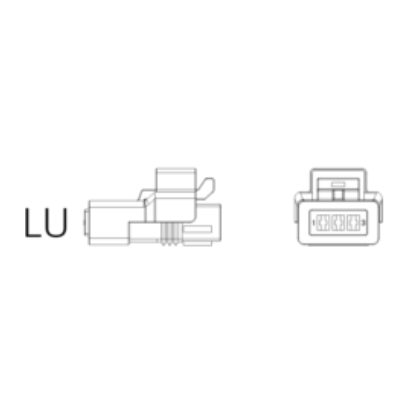 Ersatzstecker LU 3-polig-bl