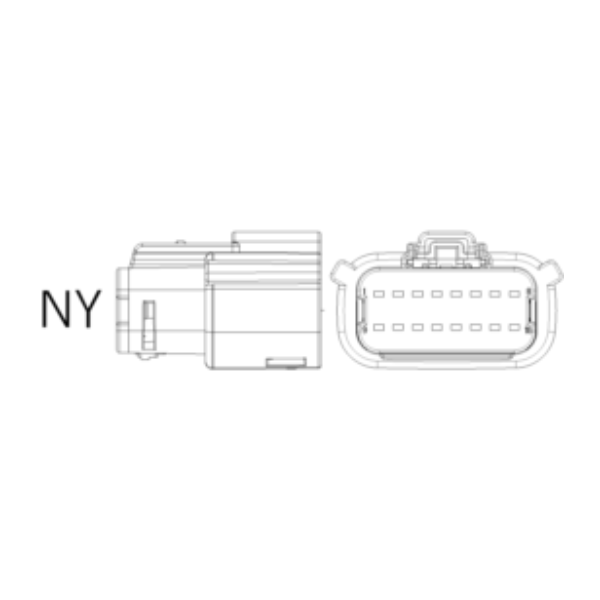 Ersatzstecker NY 16-polig-bl