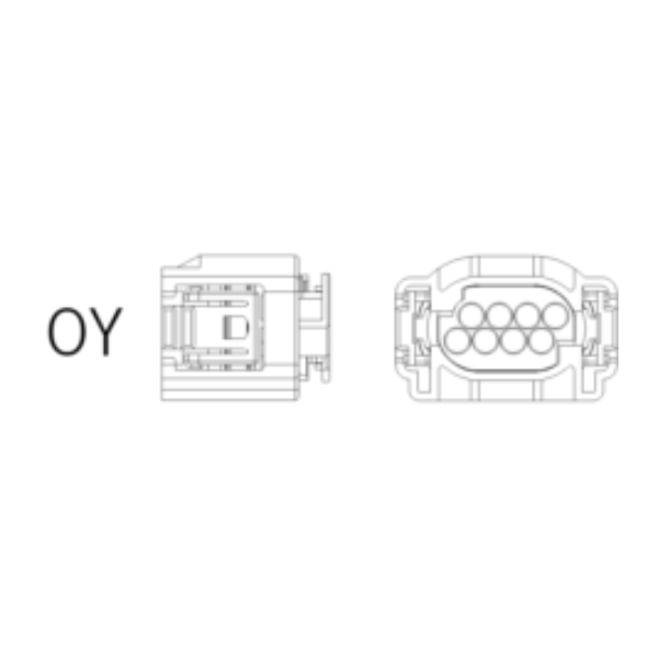 Ersatzstecker OY 8-polig-bl