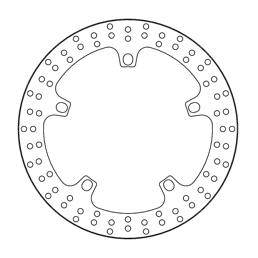 MOTO-MASTER - HALO Fixed Disc 320mm front left/right