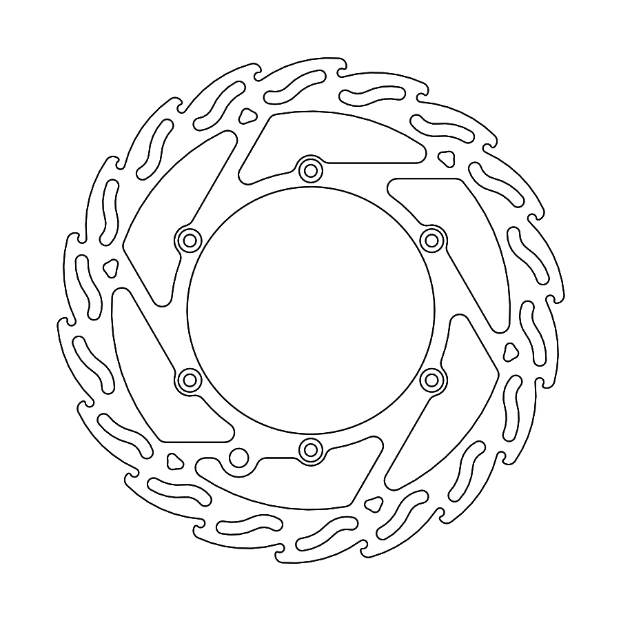 MOTO-MASTER - FLAME Fixed Disc 260mm front