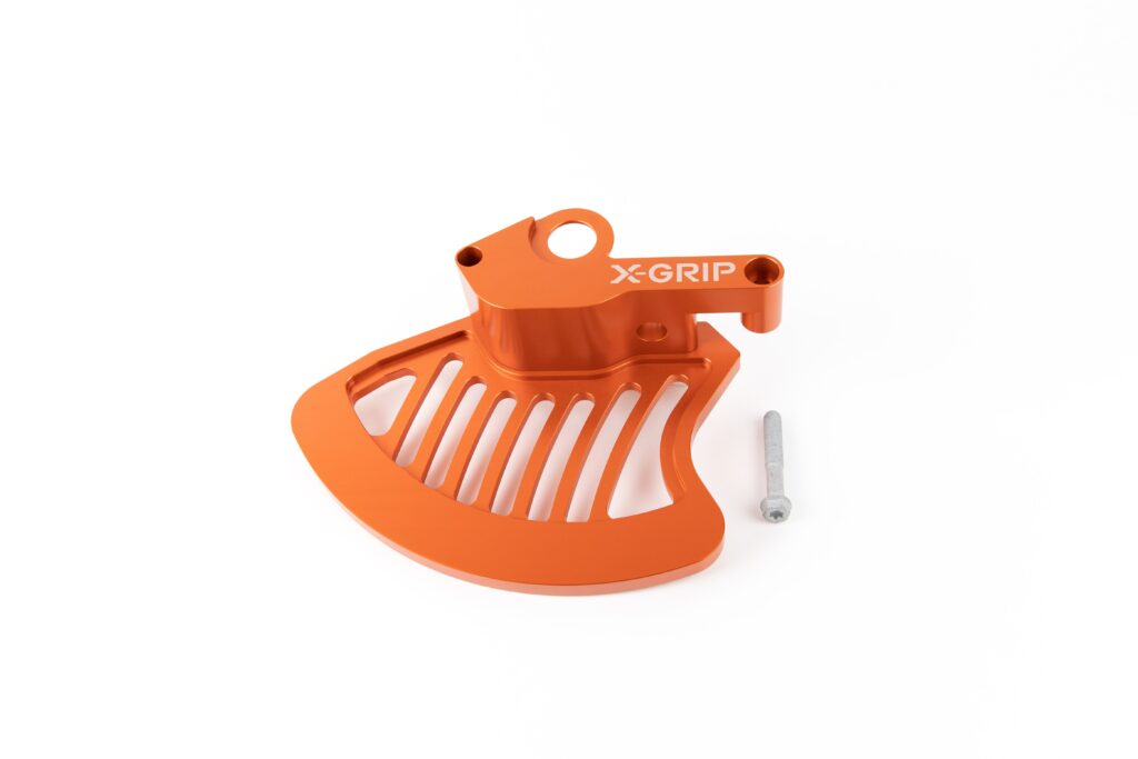 X-GRIP Bremsscheiben-Schutz, orange, vorne
