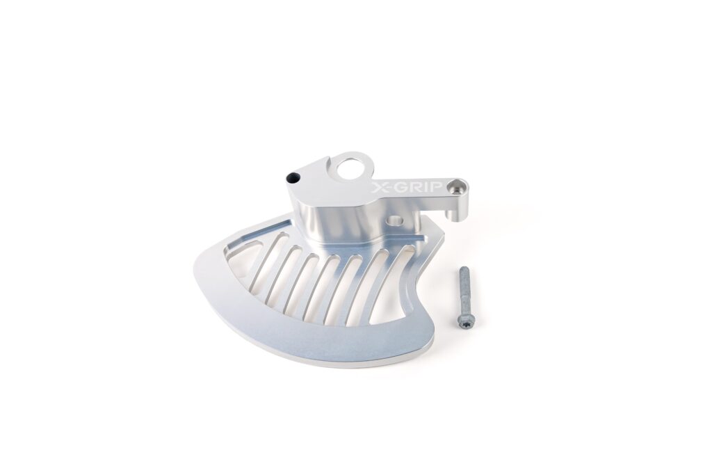 X-GRIP Bremsscheiben-Schutz, silber, vorne