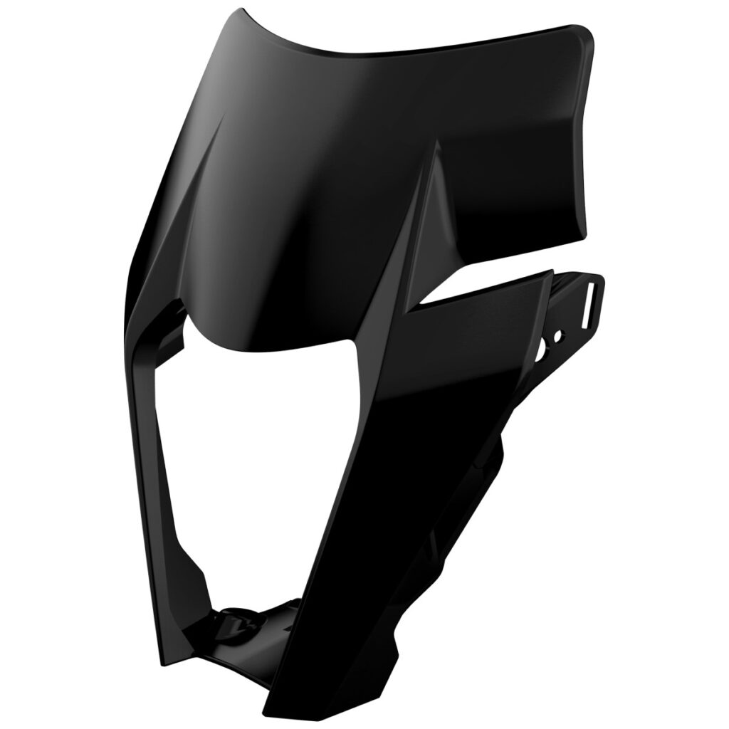 Scheinwerfermaske schwarz KTM EXC 17-19