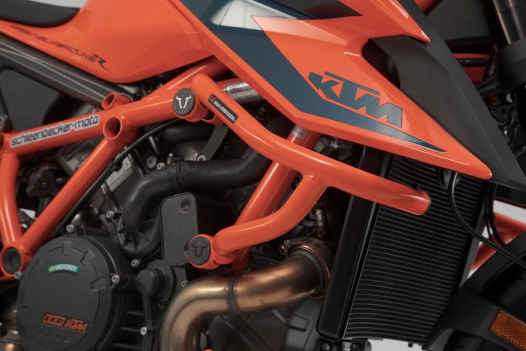 SW-MOTECH Sturzbügel Orange KTM 1290 Super Duke R (19-.)