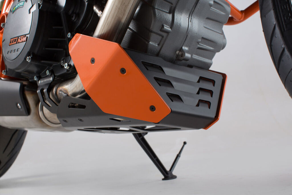 SW-MOTECH Bugspoiler Orange/Schwarz KTM 1290 Super Duke R / GT