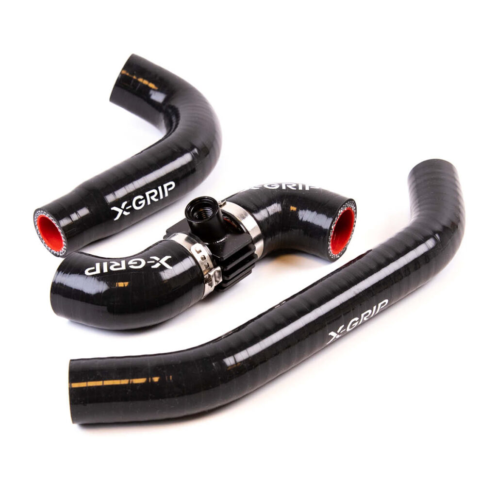 X-GRIP Silikon Kühlerschlauch, schwarz