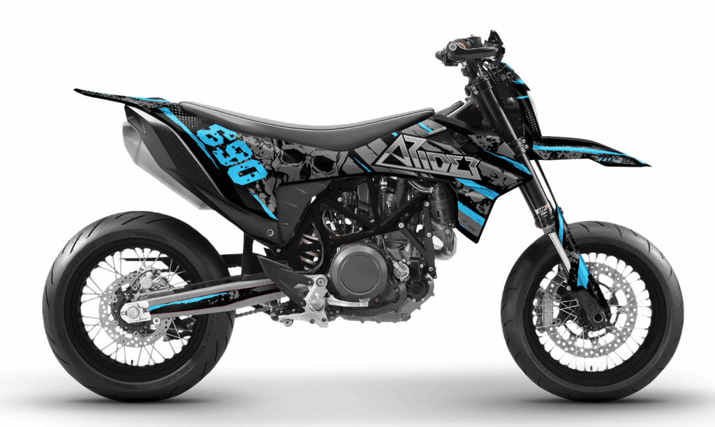 Dekor KTM 690 SMC-R- Skull Edition
