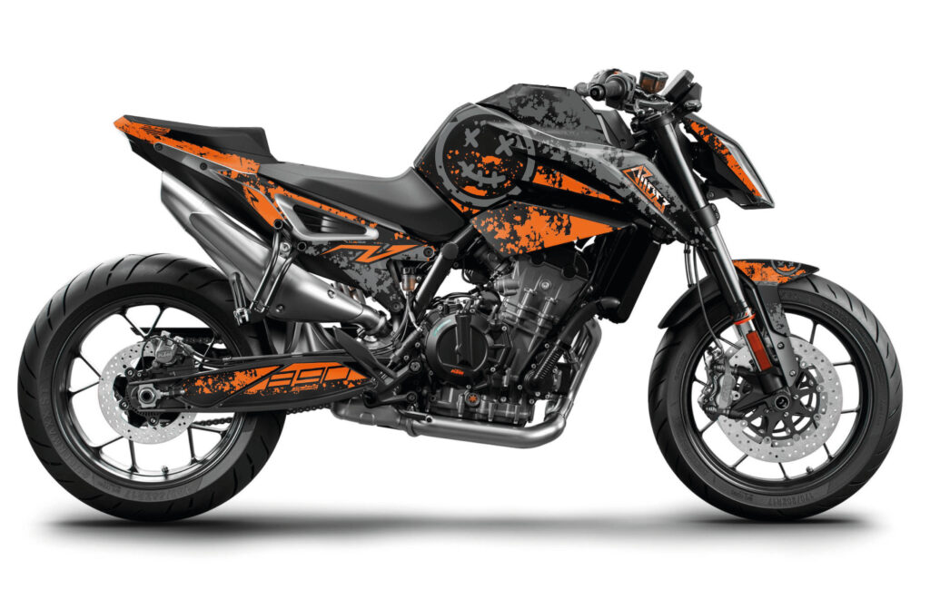 Dekor KTM Duke 890- Smiley Edition