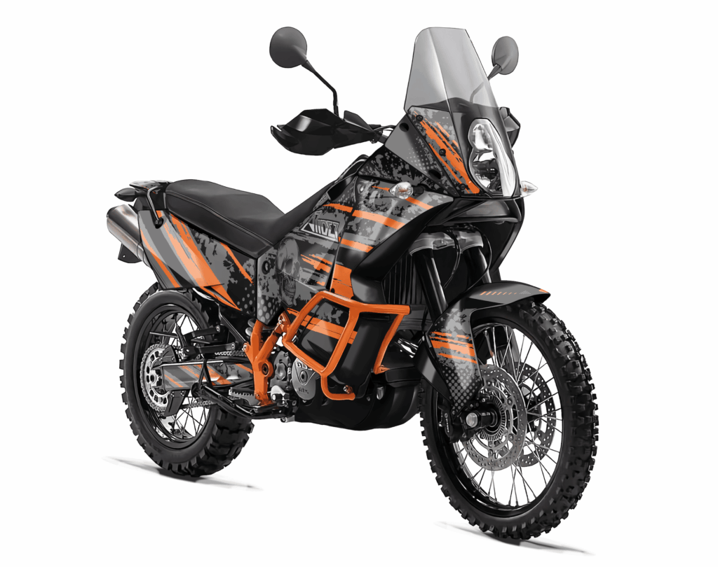 Dekor KTM 990 Adventure- Skull Edition