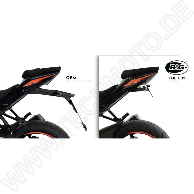 R&G Kennzeichenhalter KTM RC 125 /390 - 2022-