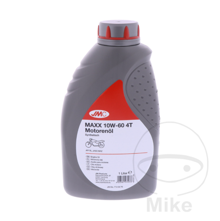 Motoröl 10W60 4T 1 Liter JMC Maxx synthetisch