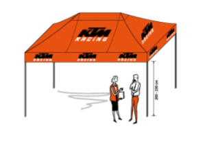 Tent Roof 4,5 x 3m