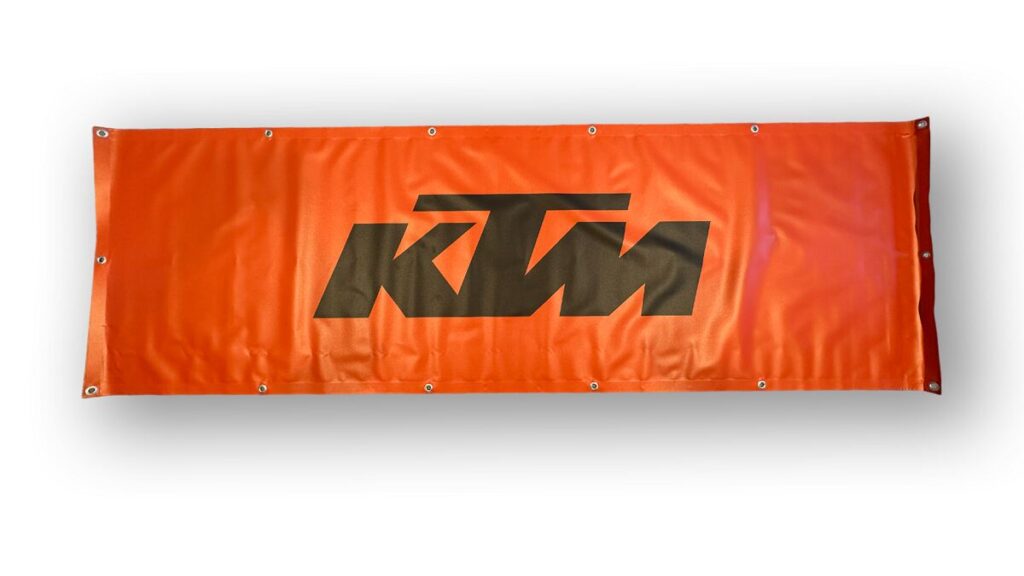 KTM PVC Banner