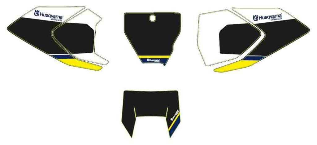 Startnummernfelder