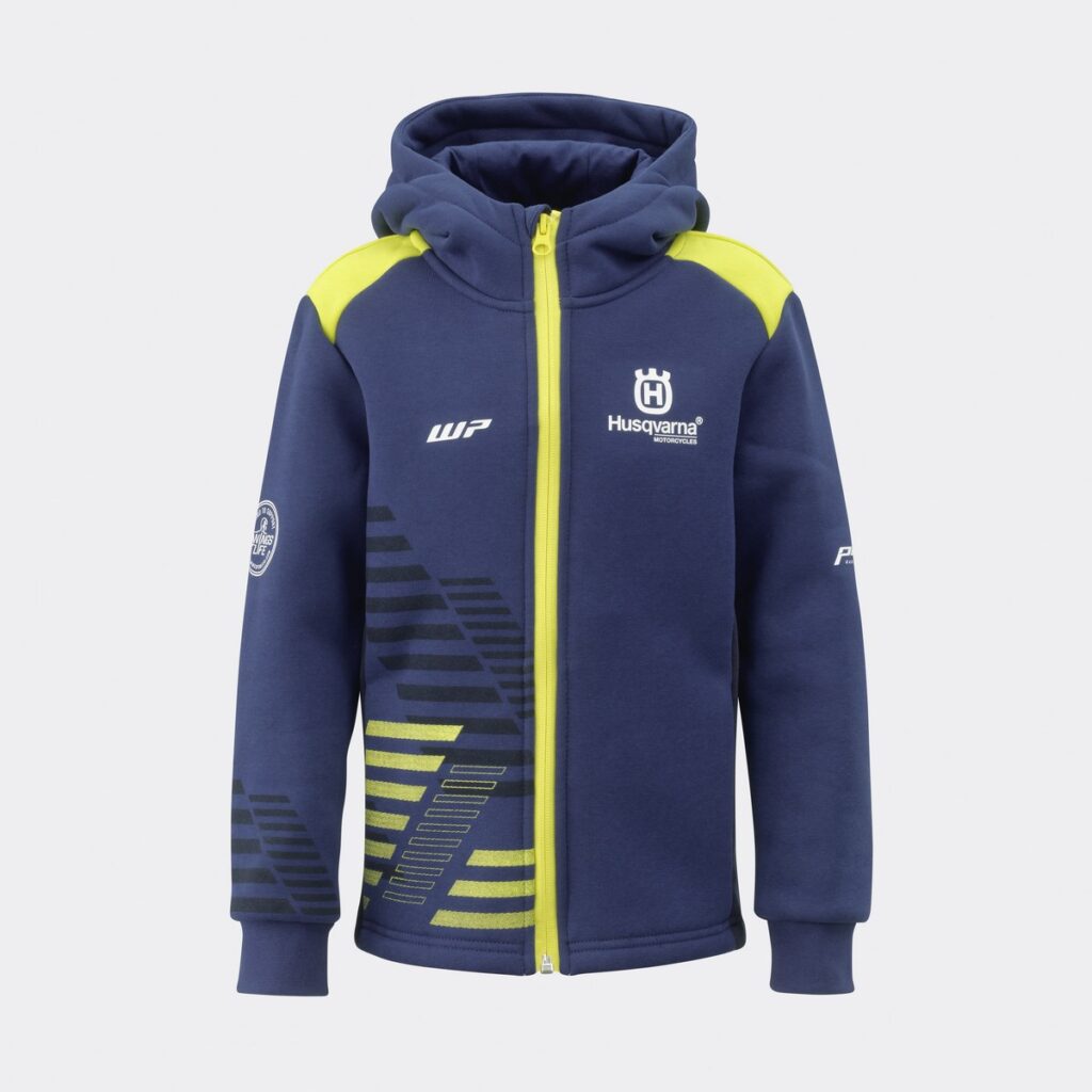 Team Hoodie mit Reißverschluss Kinder