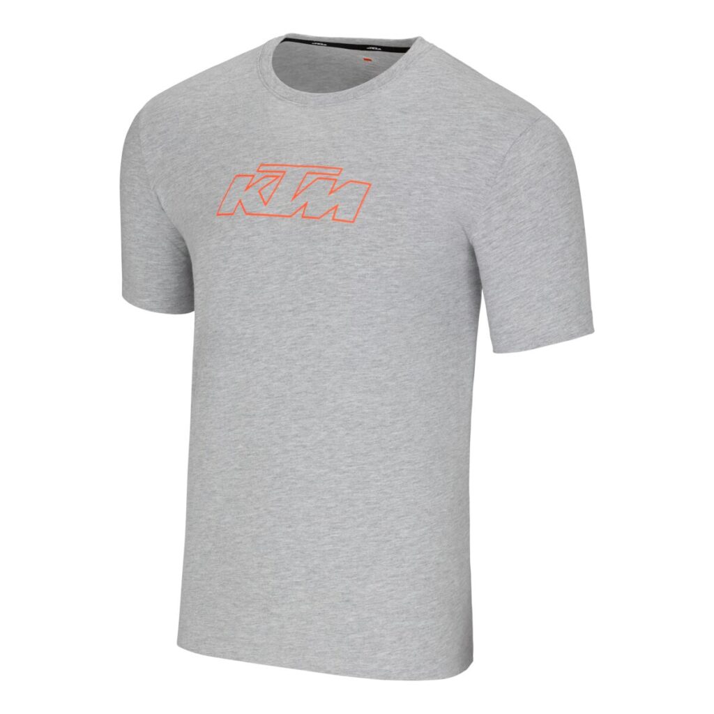 Essential T-Shirt - Hellgrau meliert