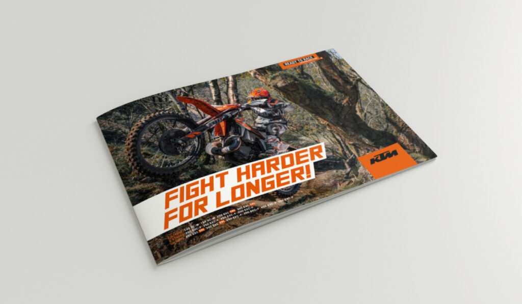 EXC Range Folder MY18 Spanisch