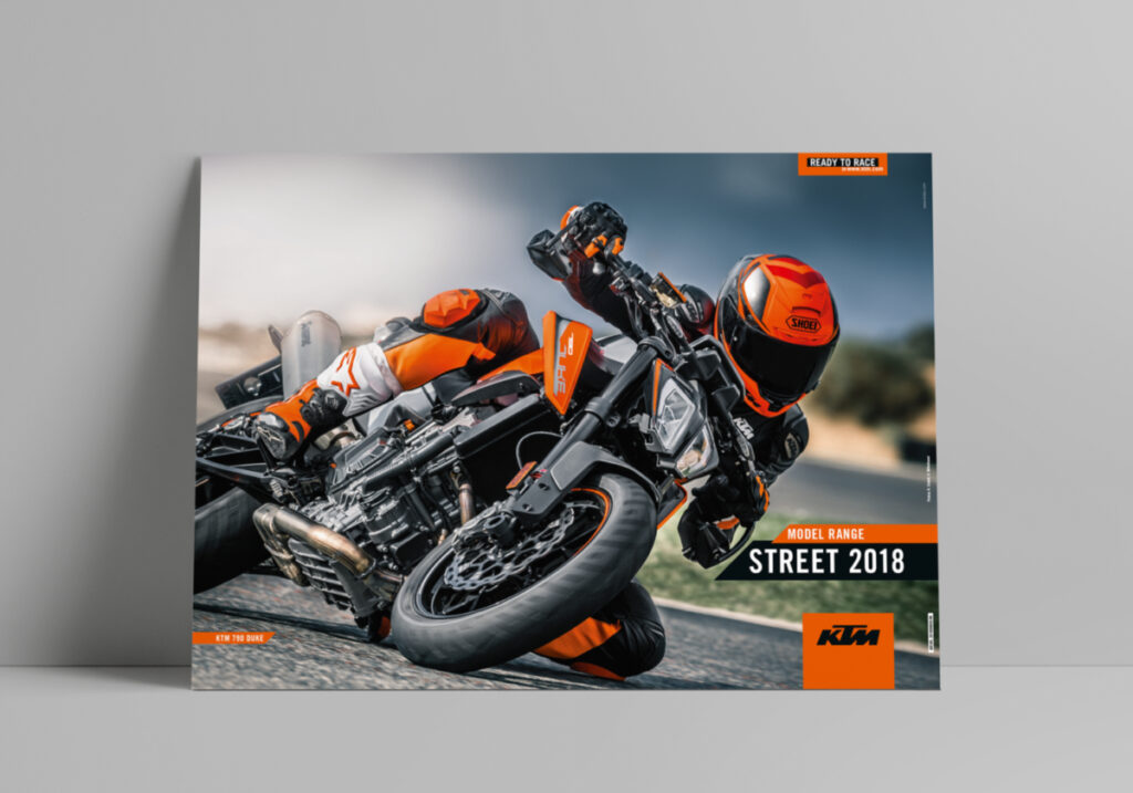 Model Range Poster Street MY18 Italienisch / Englisch