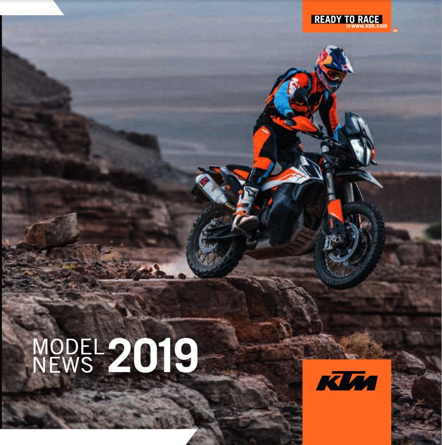 KTM NEWS 2019 Folderposter Italienisch