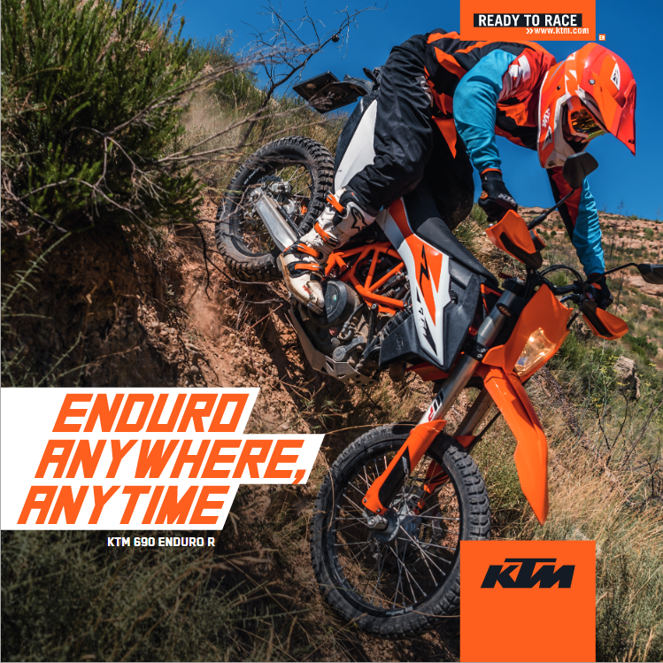 690 Enduro R Folderposter REPRINT Spanisch