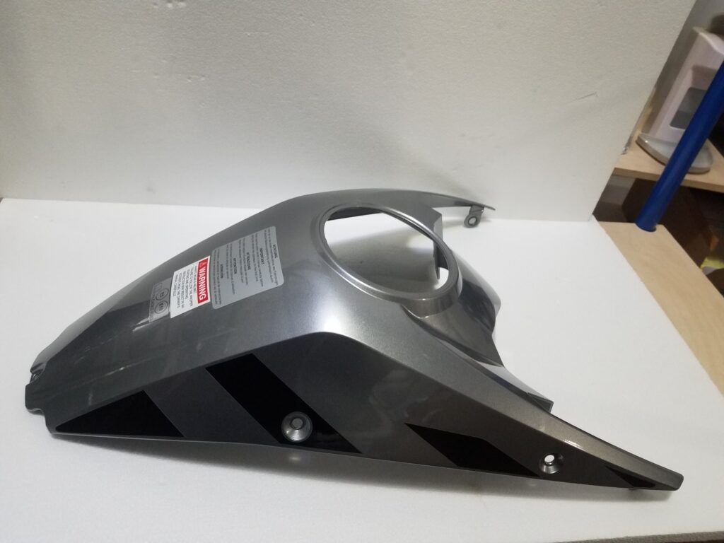 Tankabdeckung Silver metallic