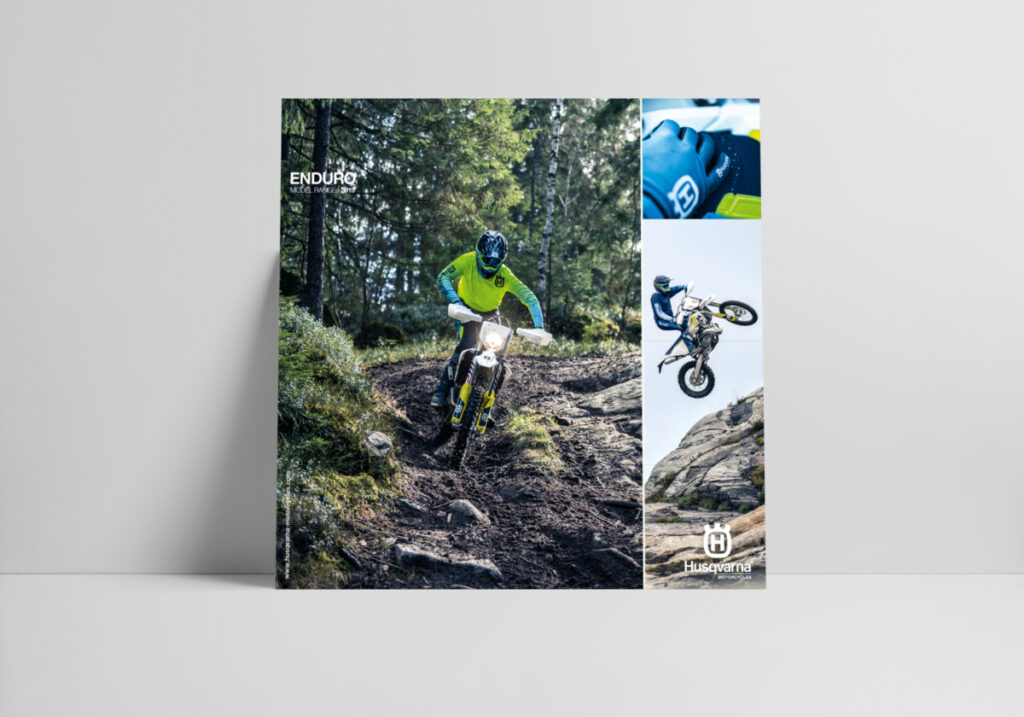 Model Range Poster Enduro MY19 Italienisch