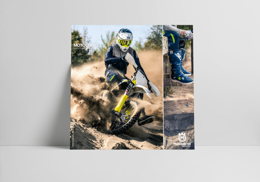 Model Range Poster Motocross MY19 Italienisch