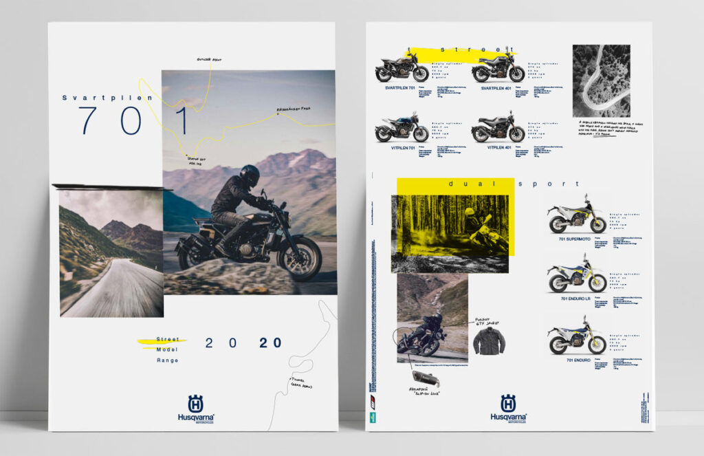 Street Modelrange Poster 2020 Spanisch