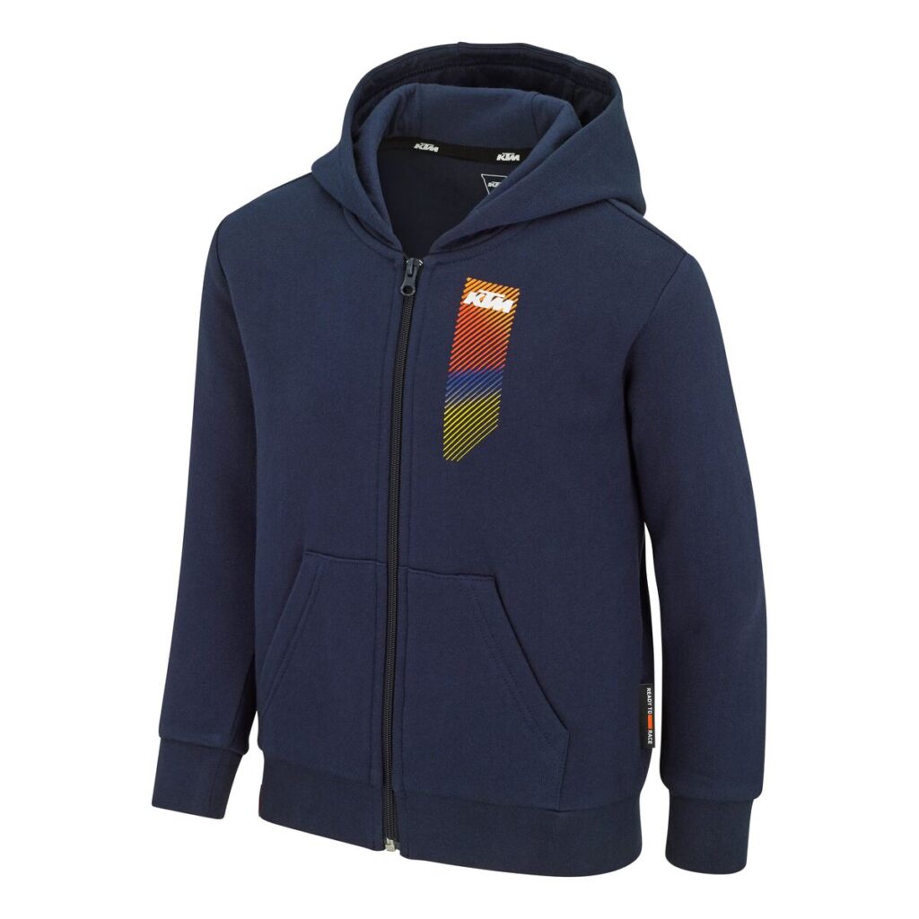 KIDS RACING ZIP HOODIE
