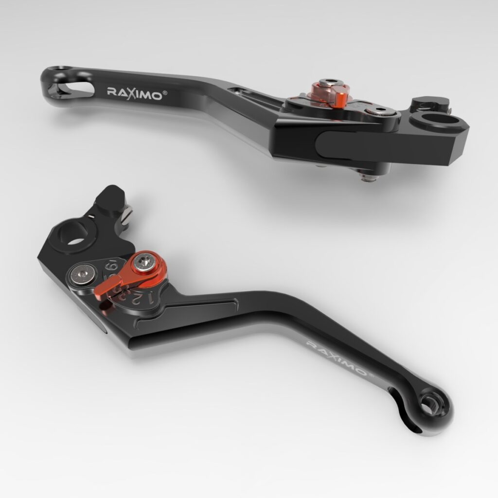 Brems- und Kupplungshebelset kurz schwarz KTM 1290 SD-R 14-19/-GT ab 16