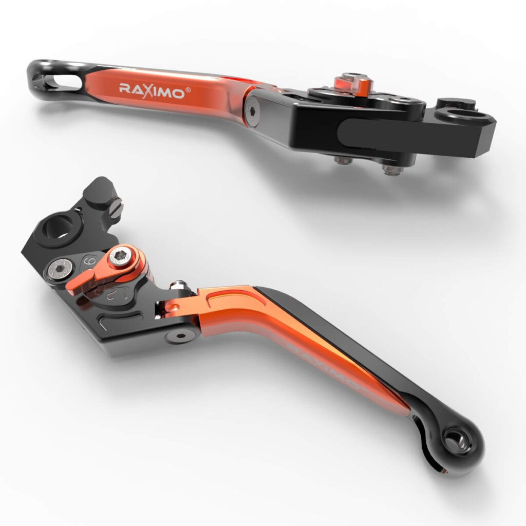 Brems- und Kupplungshebelset lang/klappbar KTM 890 Duke R (für Brembo MCS Bremspumpe)
