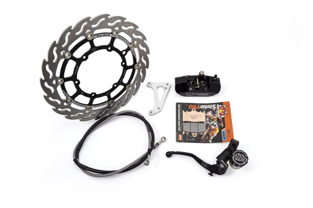 MOTO-MASTER - Supermoto Racing Kit mit 320mm Bremsscheibe (für Bikes mit Scheinwerfer)