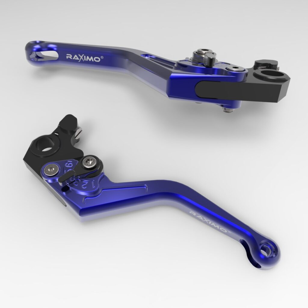 Brems- und Kupplungshebelset kurz blau Husqvarna 701 Enduro ab 2016