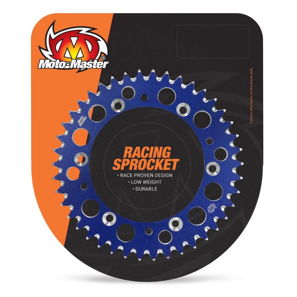 MOTO-MASTER - SPROCKET ALUMINIUM BLUE 415 36